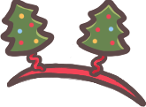 Christmas Tree Party Headband